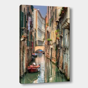 Venedik Manzara Kanvas Tablo
