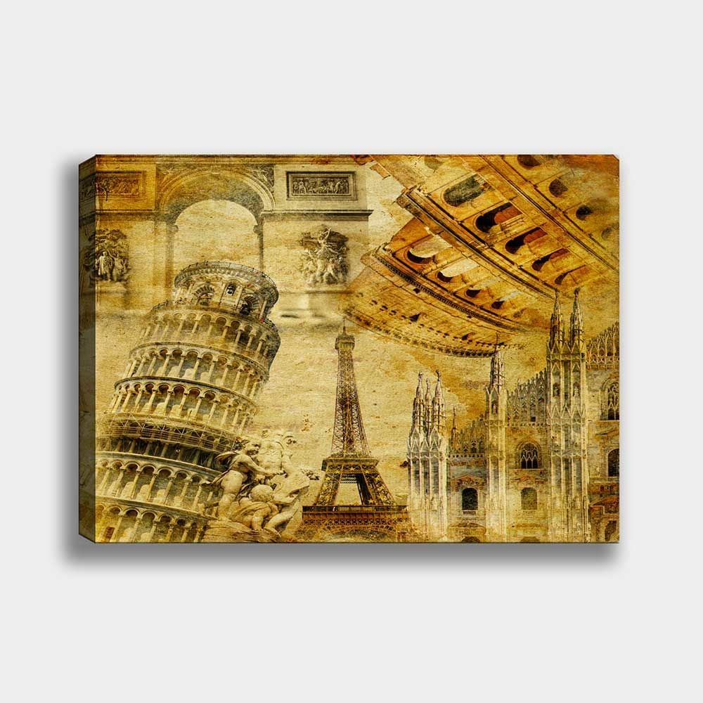 Eyfel Kanvas Tablo