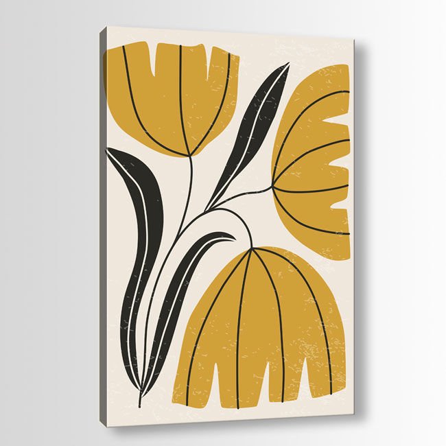 Çiçek Kanvas Tablo