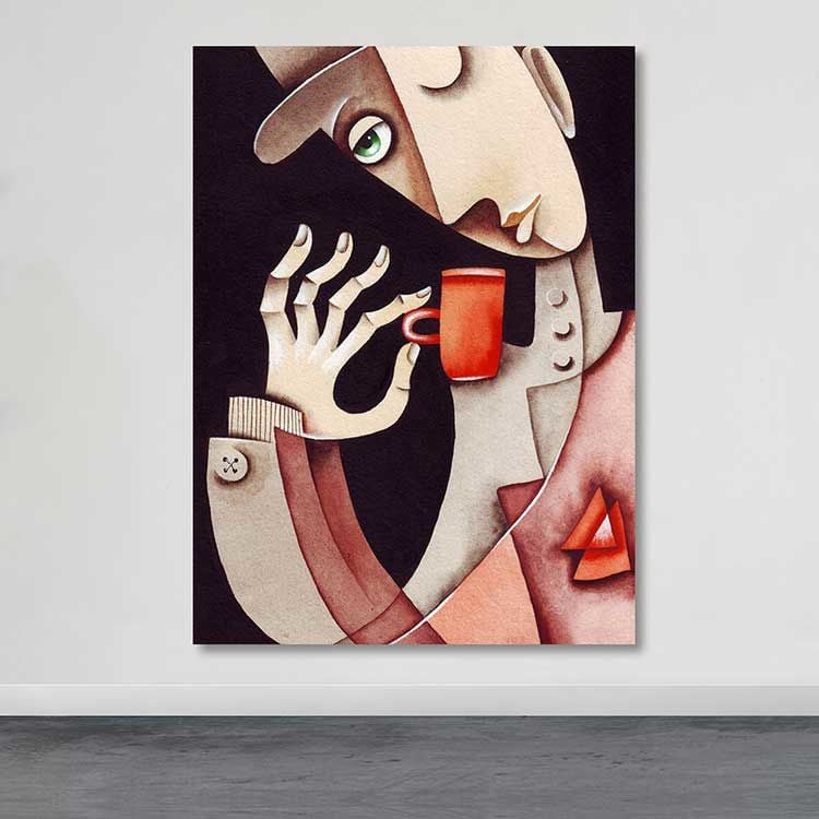 Dev Boyut Kanvas Tablo