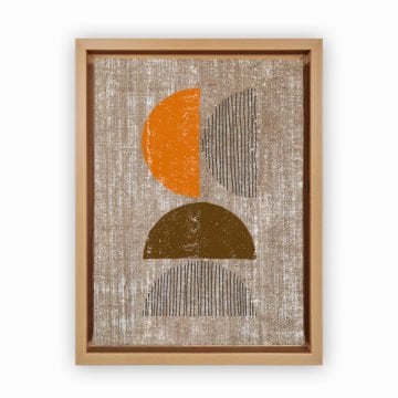 Naturel L Çerçeveli Tablo 66cm x 96cm