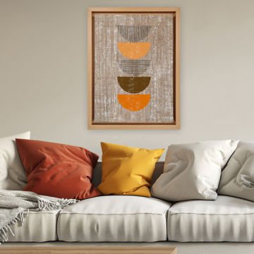 Naturel L Çerçeveli Tablo 36cm x 46cm