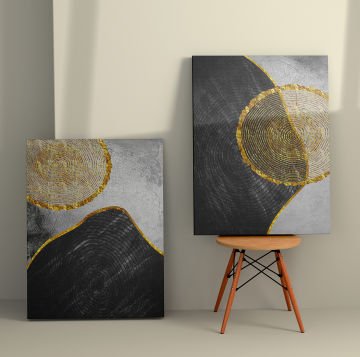 2 Parçalı Kanvas Tablo 100cm x 140cm - 2 Parça