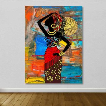 Dev Boyut Kanvas Tablo 100cm x 140cm