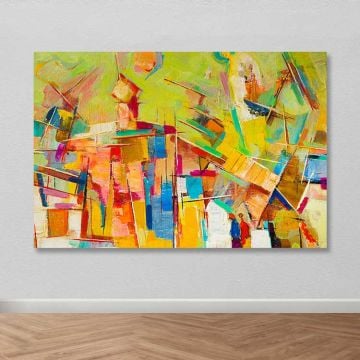 Dev Boyut Kanvas Tablo