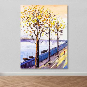 Dev Boyut Kanvas Tablo 100cm x 140cm