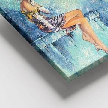 Dev Boyut Kanvas Tablo