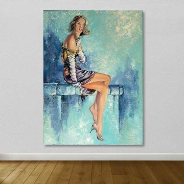 Dev Boyut Kanvas Tablo