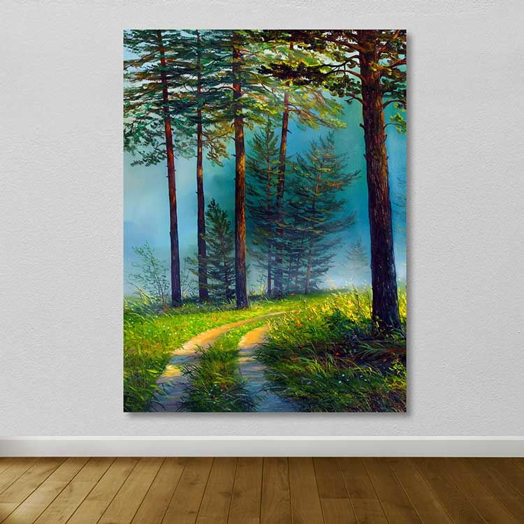Dev Boyut Kanvas Tablo 100cm x 140cm