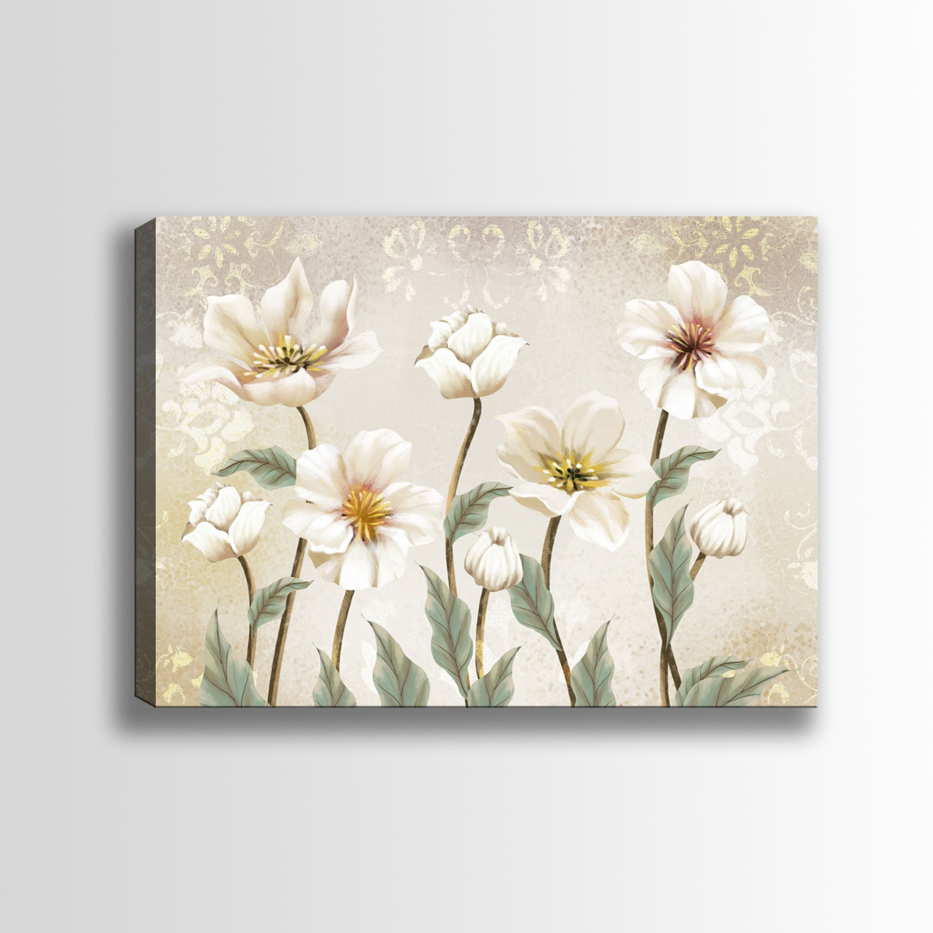 Çiçek Kanvas Tablo