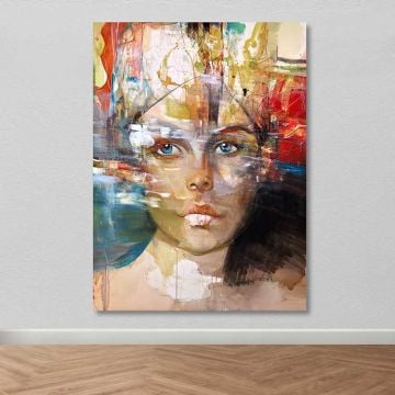 Dev Boyut Kanvas Tablo