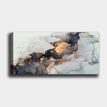 Yatay Kanvas Tablo 30cm x 90cm