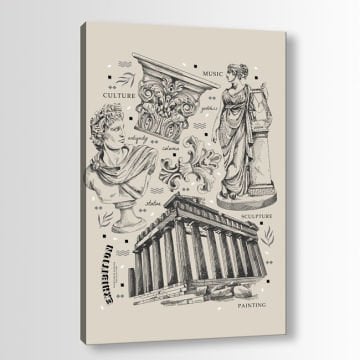 Dekoratif Kanvas Tablo