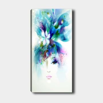 Dikey Kanvas Tablo 40cm x 100cm