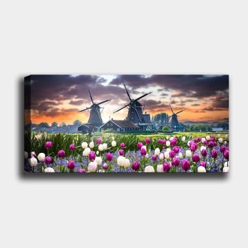 Yatay Kanvas Tablo 30cm x 90cm