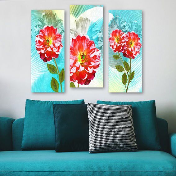 3 Parçalı Mdf Tablo