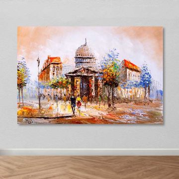 Dev Boyut Kanvas Tablo 100cm x 140cm