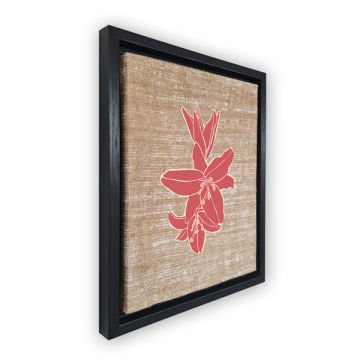 Siyah L Çerçeveli Tablo 36cm x 46cm