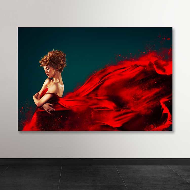 Dev Boyut Kanvas Tablo