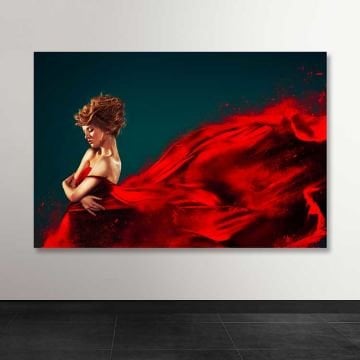 Dev Boyut Kanvas Tablo