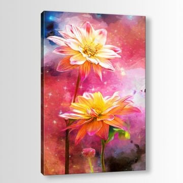 Çiçek Kanvas Tablo