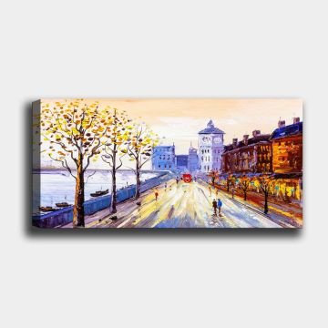 Yatay Kanvas Tablo 60cm x140cm