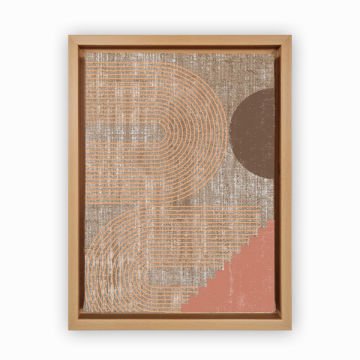 Naturel L Çerçeveli Tablo 46cm x 66cm