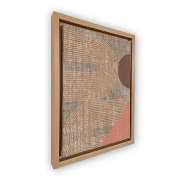 Naturel L Çerçeveli Tablo 46cm x 66cm