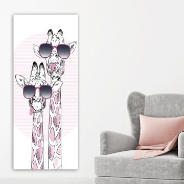 Dikey Kanvas Tablo 40cm x 100cm