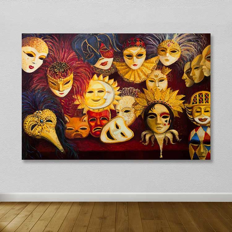 Dev Boyut Kanvas Tablo