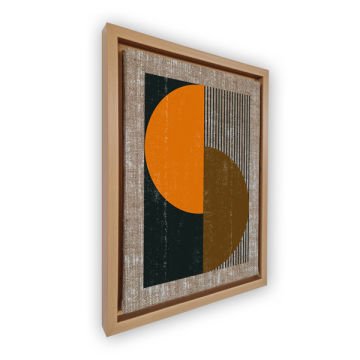 Naturel L Çerçeveli Tablo 66cm x 96cm