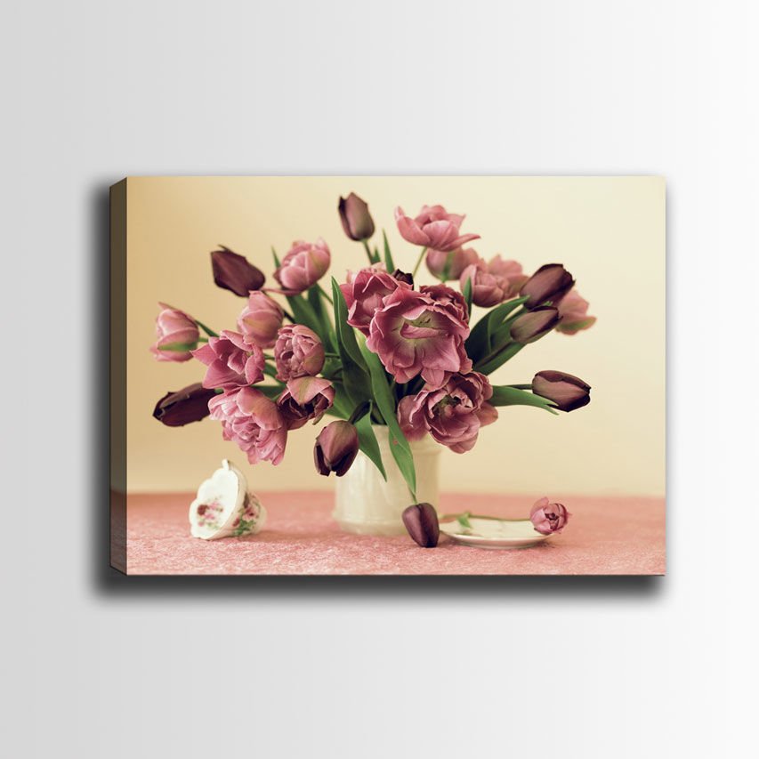 Çiçek Kanvas Tablo