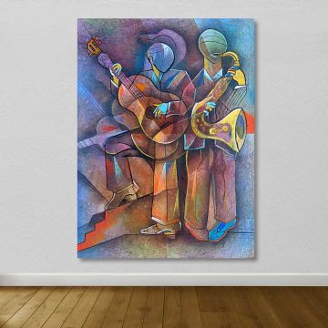 Dev Boyut Kanvas Tablo 100cm x 140cm