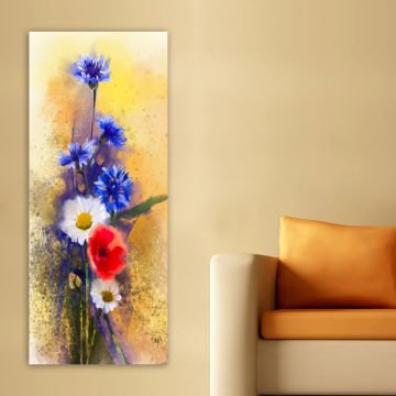 Dikey Kanvas Tablo 50cm x 120cm