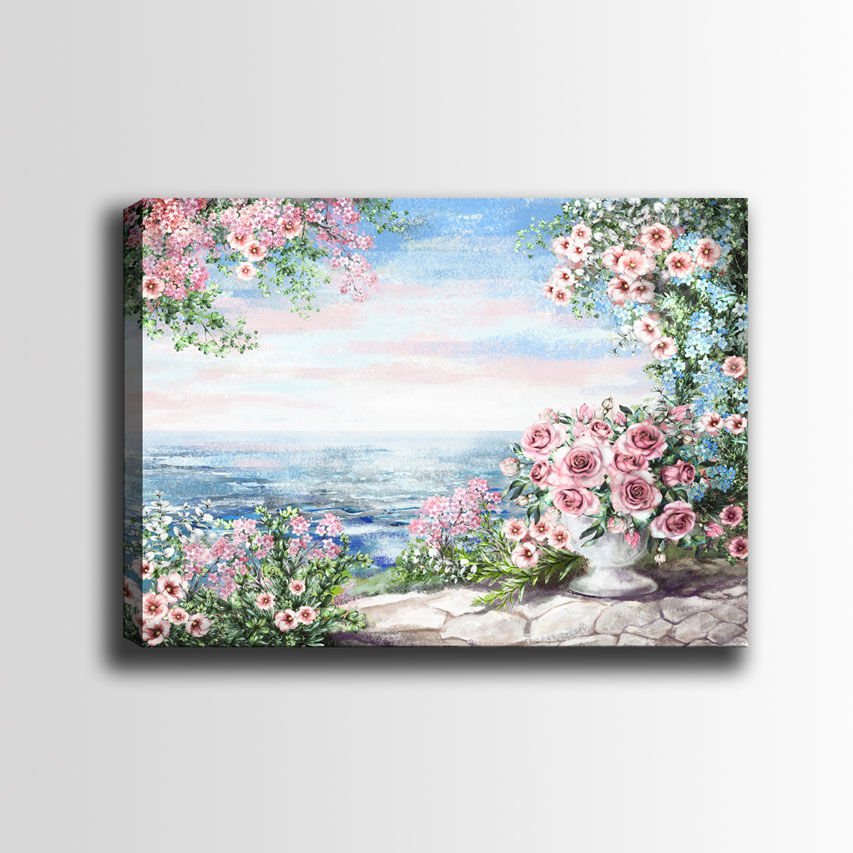 Çiçek Kanvas Tablo