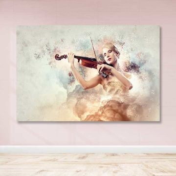 Dev Boyut Kanvas Tablo