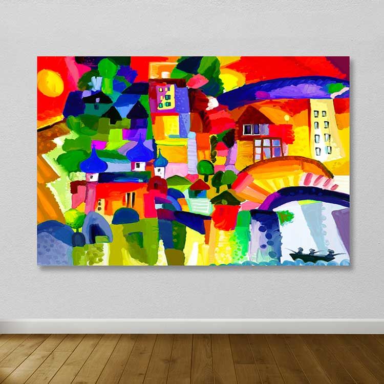 Dev Boyut Kanvas Tablo