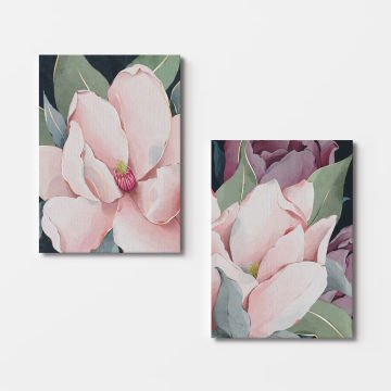 2 Parçalı Kanvas Tablo 30cm x 40cm - 2 Parça