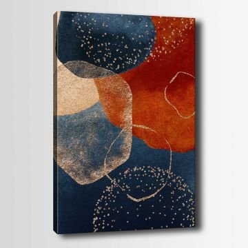 Soyut Kanvas Tablo 30cm x 40cm