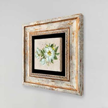 Çerçeveli Doğal Taş Tablo 20cm x 20cm