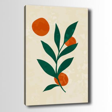 Çiçek Kanvas Tablo 50cm x 70cm