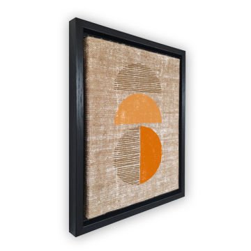 Siyah L Çerçeveli Tablo 96cm x 136cm