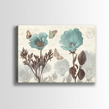 Çiçek Kanvas Tablo