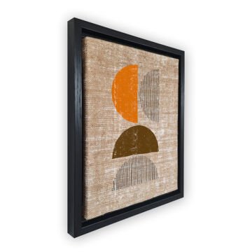 Siyah L Çerçeveli Tablo 36cm x 46cm