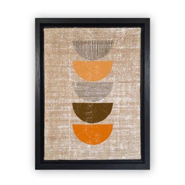Siyah L Çerçeveli Tablo 36cm x 46cm