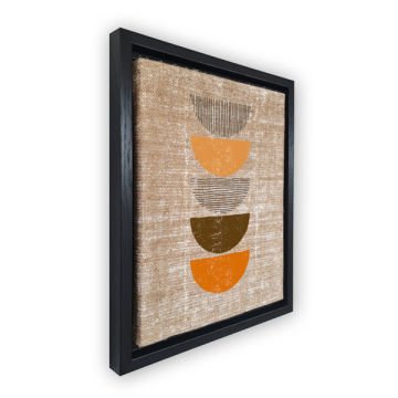 Siyah L Çerçeveli Tablo 36cm x 46cm