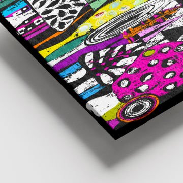 Dev Boyut Kanvas Tablo