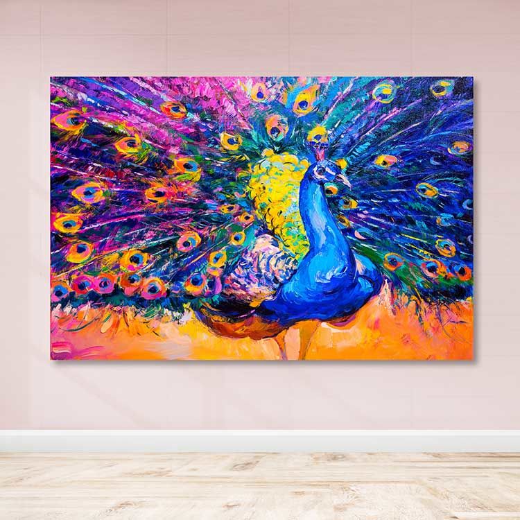 Dev Boyut Kanvas Tablo 100cm x 140cm