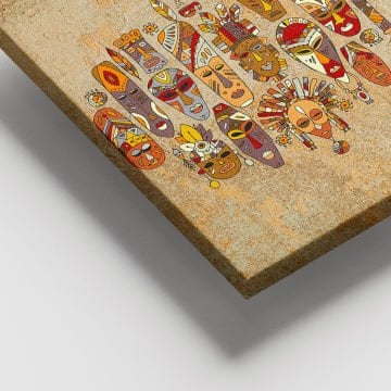 Dev Boyut Kanvas Tablo