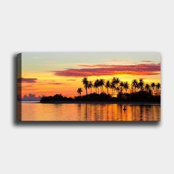 Yatay Kanvas Tablo 50cm x 120cm